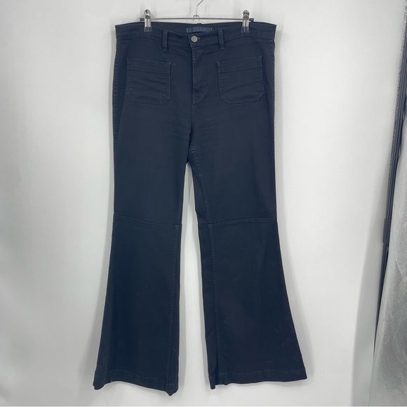 J Brand Dark shadow black Wash Flare Leg Jeans Size 31 - Picture 1 of 11